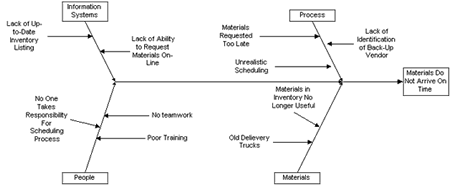 Cause and Effect Diagram